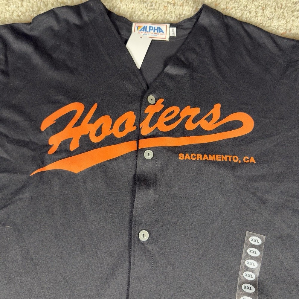 "New" 1990's Vintage Hooters Sacramento Officially Licensed Aero‎ Product XXL